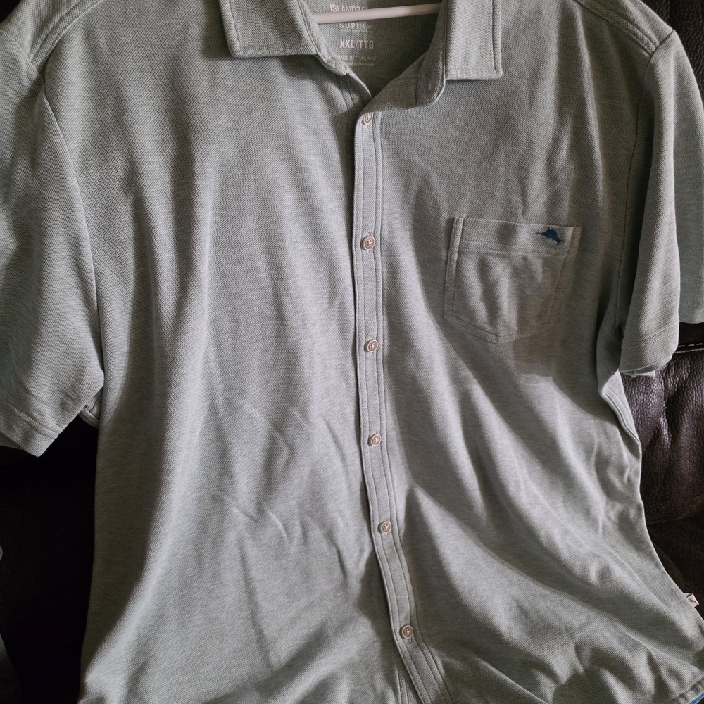 Tommy Bahama Sage Green Button Down Shirt